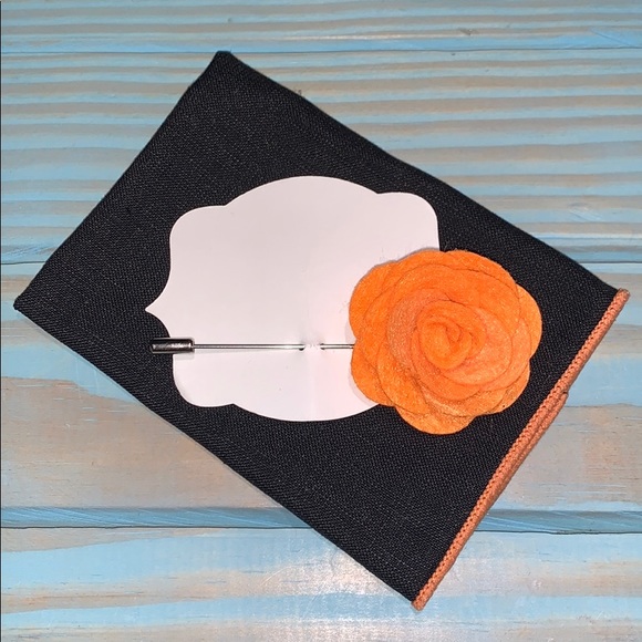 Other - NEW Men’s pocket square and lapel pin.